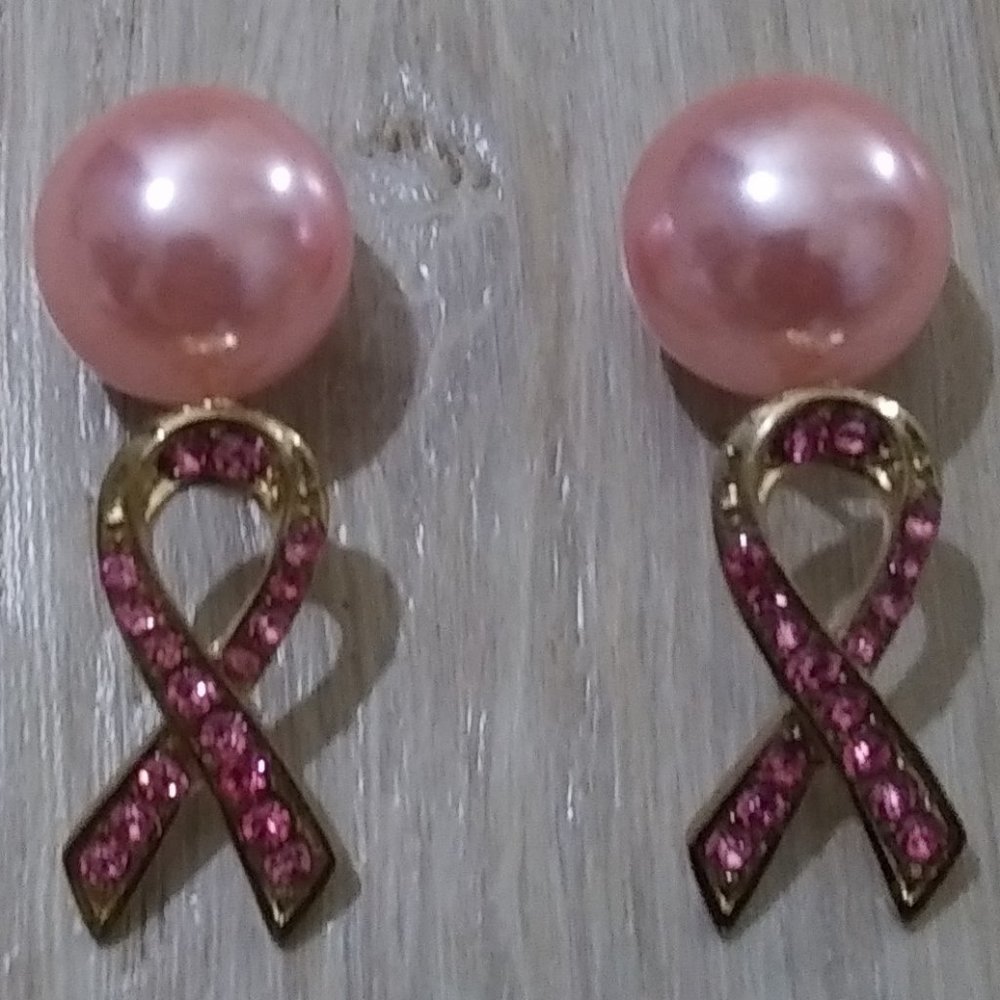 Breast Cancer Earrings